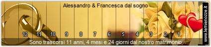 Ticker matrimonio