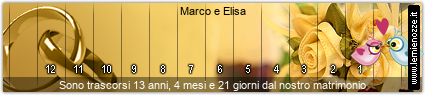 Ticker matrimonio