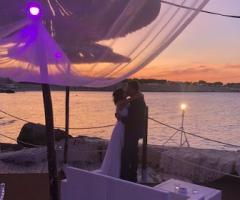 Il matrimonio al tramonto