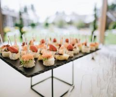 Menu di matrimonio con pesce crudo: sì o no?