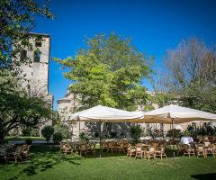 Abbazia di Sant'Andrea in Flumine - Matrimonio in giardino