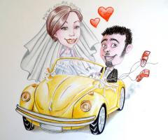 Dimitri Gori - Ritratti e caricature per il matrimonio