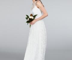 Max Mara Bridal - Abito in tulle ricamato