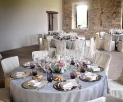 Abbazia di Sant'Andrea in Flumine - Mise en place del matrimonio