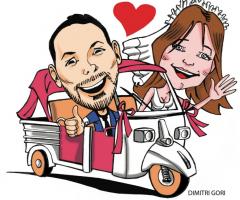 Dimitri Gori - Ritratti e caricature per il matrimonio