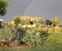 Masseria Bonelli - Vista panoramica con arcobaleno