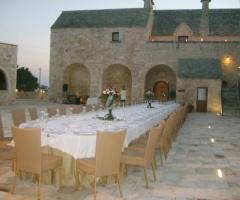 Masseria Bonelli - Allestimento per ricevimenti di matrimonio all'aperto