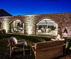 Masseria Bonelli - Esterno relax per gli sposi e invitati