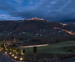 Bouganville Ricevimenti Potenza - Un vista panoramica di Picerno