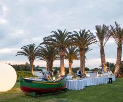 Grand Hotel Masseria Santa Lucia -I tavoli del buffet