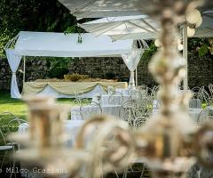 Abbazia di Sant'Andrea in Flumine - Allestimento vintage per il matrimonio