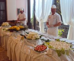 Il Vittoriano Ricevimenti - Il buffet degli antipasti