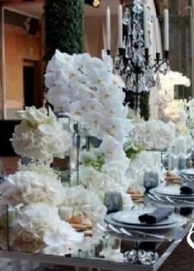 Fiori candidi per il matrimonio