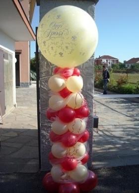 Il Punto Esclamativo - Decorazioni con palloncini per il matrimonio