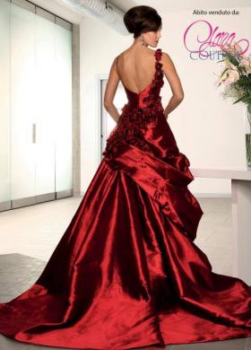 Abito sposa rosso - Clara Couture