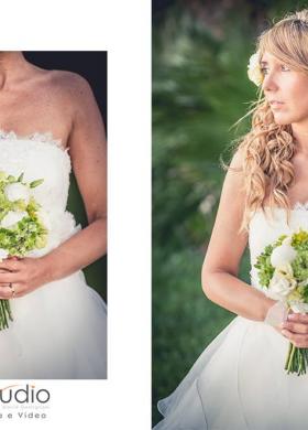 Bouquet con peonie e ortensie