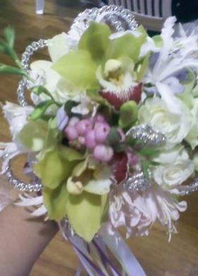 Bouquet originale con dettagli in strass