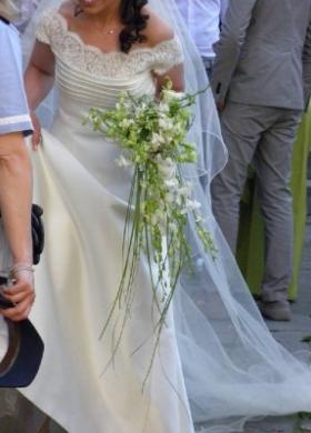 Bouquet sposa a fascio