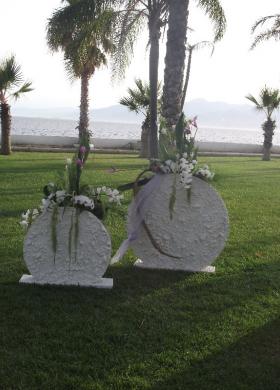 Allestimento floreale del giardino - Emozioni Floreali di Giusy Surace