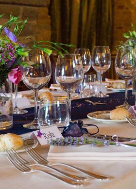 Mise en place per il matrimonio - Milleluna Wedding Planner a Perugia