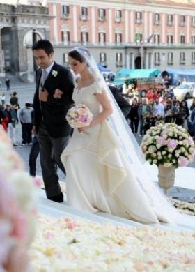 Sposa all'entrata in chiesa