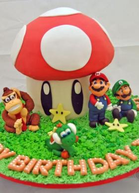 Super Mario Cake