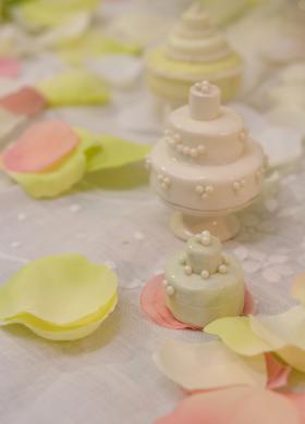 Mini cake decorate da usare come segnaposto