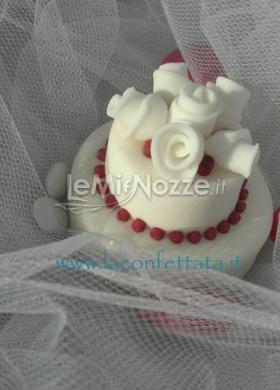 Mini cake per gli invitati al matrimonio