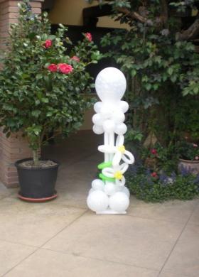 Decorazione con palloncini