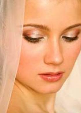 Trucco da sposa arancione