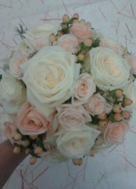 Bouquet sposa con rose