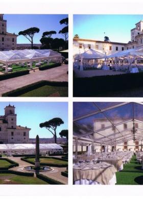 Soluzioni con gazebo per il matrimonio in giardino