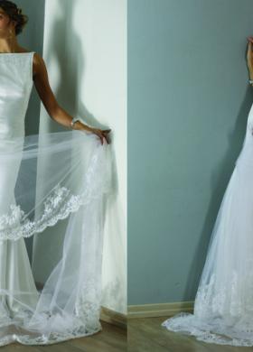 Abito da sposa con schiena scoperta - Modello Nicole