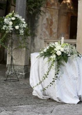 Addobbo floreale per il matrimonio