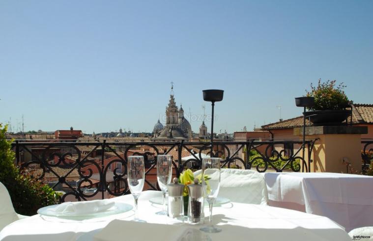 Minerva Roof Garden con vista su San Pietro