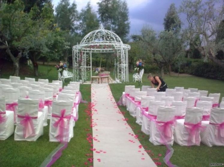 Fiorilandia - Addobbi floreali - Allestimento floreale per matrimonio civile