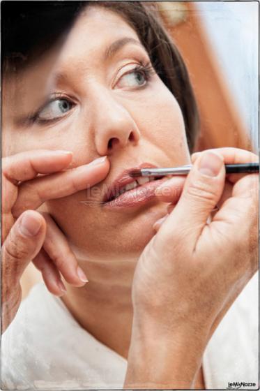 Foto dei preparativi della sposa