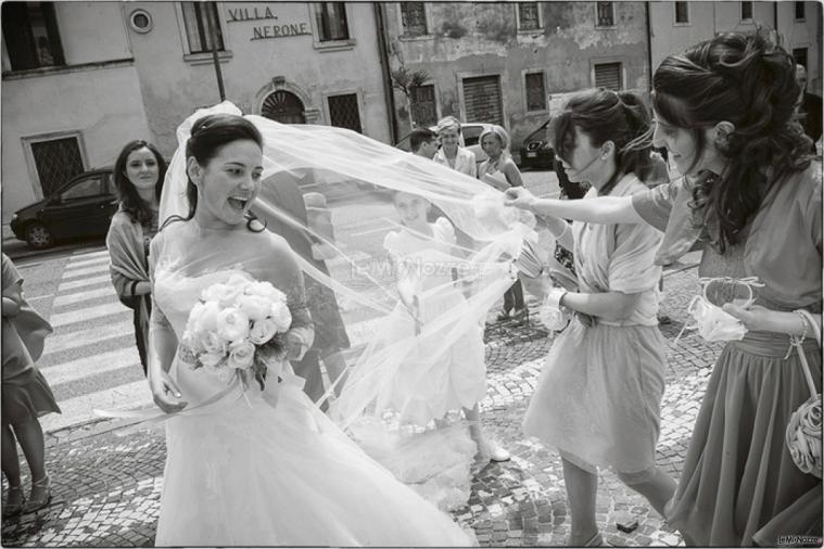 Foto in stile reportage per il matrimonio