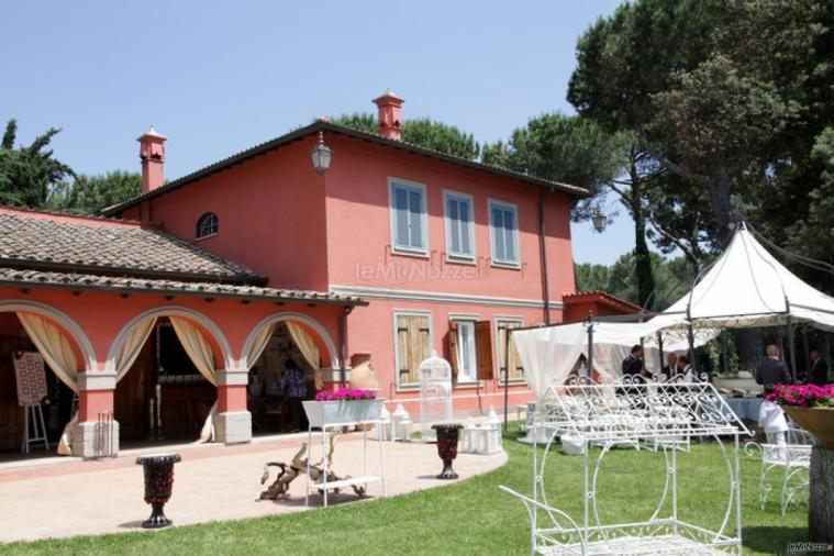 Villa per il matrimonio con giardino