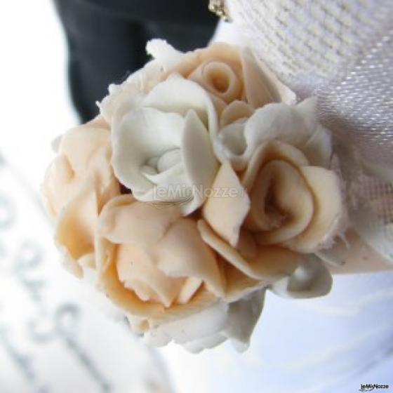 Cake Topper - Mazzo di rose come l'originale