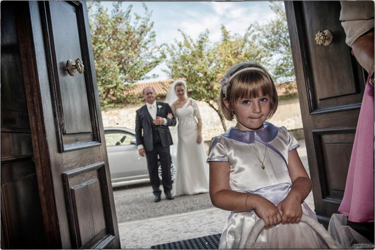 L'arrivo della sposa in chiesa