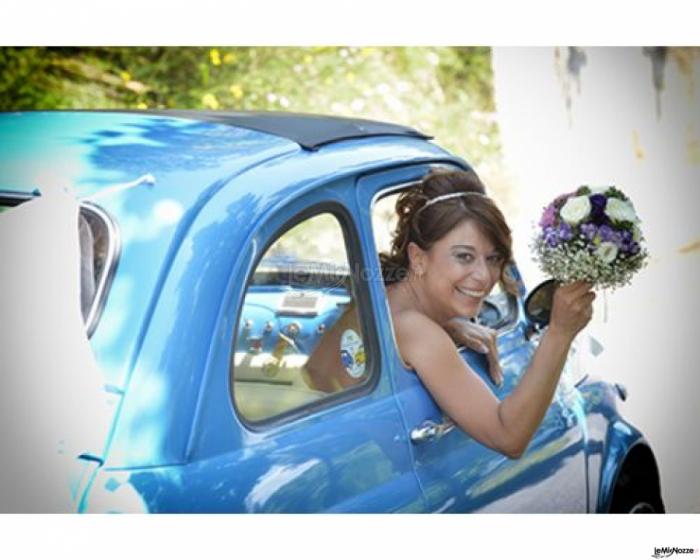 Sposa in Fiat 500