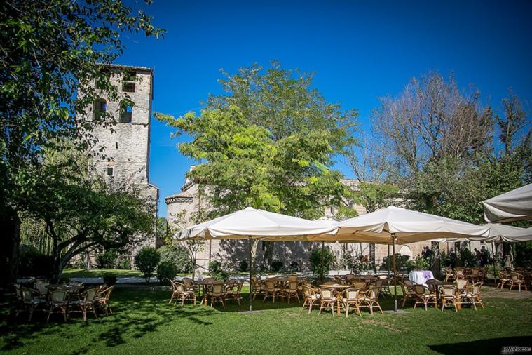 Abbazia di Sant'Andrea in Flumine - Matrimonio in giardino