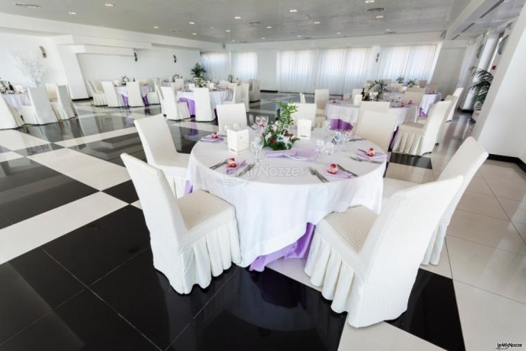 Sala interna per il banchetto di matrimonio