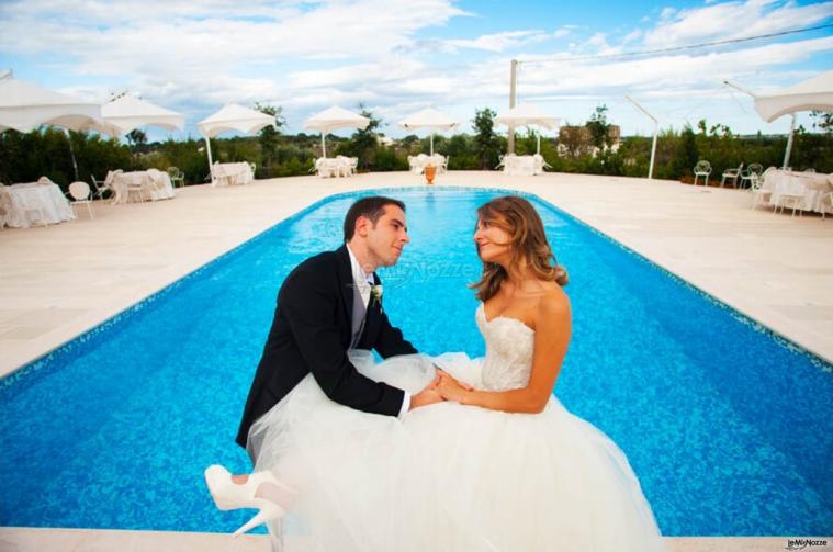 Masseria Centrone Piccolo - Ricevimenti a bordo piscina