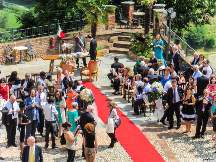 Castello di Cortanze - Gli invitati sono pronti