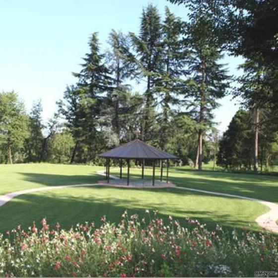 Tenuta Ladin - Il gazebo nel giardino