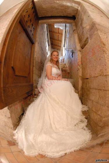 Foto sposa con grandangolo