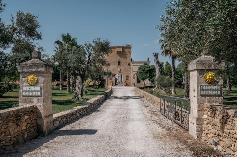 Tenuta Monacelli - l'ingresso della tenuta