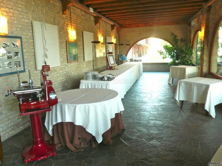 Porticato del ristorante